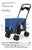 Medium to Large Dog Stroller – Lightweight & Foldable Outdoor Pet Cart