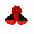 Cute Vampire Cloak Costume – Halloween Pet Outfit for Small Dogs & Cats