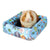 Summer Cooling Mat for Small Pets - Rattan, Cute Print, Fits Guinea Pigs, Hamsters, and Chinchillas