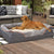 Orthopedic Dog Bed with Bolster, Foam, and Removable Cover (L-3XL)