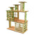 Wooden Hamster Villa House & Climbing Toy for Small Pets