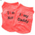 Cute Printed Summer Pet T-Shirt - Cotton Vest for Dogs & Cats