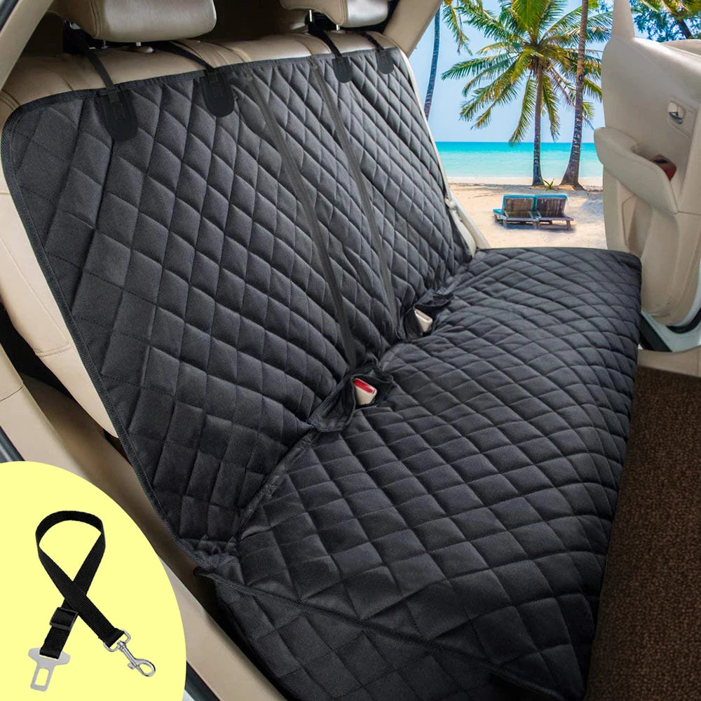 Dog Car Seat Cover with Armrest Access Waterproof