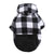 Winter Dog Hoodie - Warm Plaid Jacket with Pocket for Small to Large Dogs