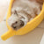 Banana Cat Bed – Cute & Cozy Pet Mat, Warm and Portable Basket for Cats & Small Dogs