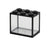 Creative Fish Tank - Stackable Mini Aquarium with 6 Ventilation Holes for Desktop & Home Decor