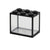 Creative Fish Tank - Stackable Mini Aquarium with 6 Ventilation Holes for Desktop & Home Decor