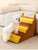 2/3-Step Dog Stairs – Anti-Slip Pet Ramp Ladder for Small Dogs & Cats