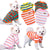 Rainbow Dog Clothes - Warm Fleece Vest & T-Shirt for Dogs & Cats