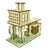 Wooden Hamster Villa House & Climbing Toy for Small Pets