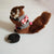 2pcs Hamster Harness & Leash Set - Padded Vest with Bow Bells