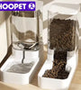 Automatic Dog & Cat Feeder with Transparent Food Storage Dispenser