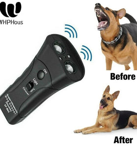 Ultrasonic Dog Trainer and Bark Deterrent Device