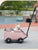 4-Wheel Lightweight Foldable Pet Stroller for Small and Medium Dogs and Cats