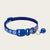 Pet Collar with Bell & Paw Print Pattern