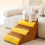 2/3-Step Dog Stairs – Anti-Slip Pet Ramp Ladder for Small Dogs & Cats