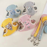 Cute Adjustable Dog & Cat Leash Vest for Small Pets