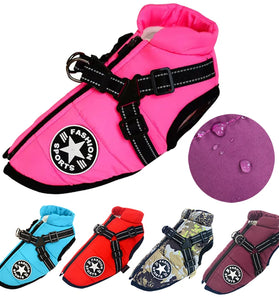 Winter Dog Coat & Jacket - Reflective Pet Apparel for Small to Medium Dogs, Chihuahua, French Bulldog, Pug