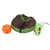 Cute Cat Interactive Hide & Seek Game - 9-Hole Tunnel Mouse Hunt Toy