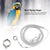 3M/6M Parrot Bird Training Leash with Leg Ring - Anti-Bite Flexible Rope