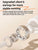Silent Hamster Flying Disc & Exercise Wheel for Small Pets