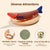 Catnip 3D Fish Toy - Interactive Plush Goldfish with Sound for Cats