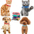 Pet Collar with Bell & Paw Print Pattern
