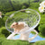 Silent Hamster Flying Disc & Exercise Wheel for Small Pets