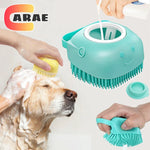 Puppy Joy Dog Bathing Brush & Shampoo Dispenser