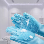 Puppy Joy Pet Grooming Gloves & Hair Removal Scrubber