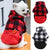 Winter Dog Hoodie - Warm Plaid Jacket with Pocket for Small to Large Dogs