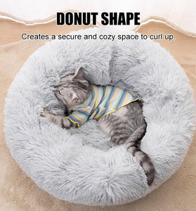 Fluffy Round Dog Bed & Cat House (40-100cm)