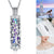Tree of Life Cylinder Urn Necklace – Ashes Memorial Jewelry for Men & Women