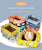 Summer Cooling Mat for Small Pets - Rattan, Cute Print, Fits Guinea Pigs, Hamsters, and Chinchillas