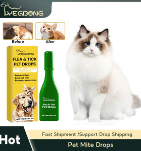 60ml Pet Flea Killer Spray – Long-Lasting Flea, Tick & Lice Control for Cats & Dogs
