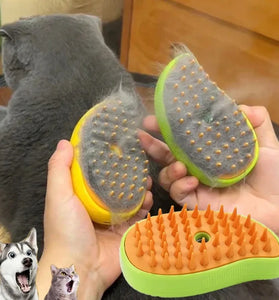 Puppy Joy 3-in-1 Electric Pet Grooming & Massage Brush