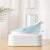 2-in-1 Pet Feeder with Stainless Steel Bowls & Automatic Water Dispenser