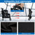 Compact Pet Jogger Stroller for Small & Medium Dogs and Cats