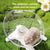Silent Hamster Flying Disc & Exercise Wheel for Small Pets