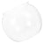 Unbreakable Plastic Round Fish Bowl - Clear Aquarium Globe & Hydroponic Planter for Goldfish