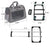 Breathable Portable Pet Carrier with Pull Rod – Lightweight Travel Trolley for Dogs and Cats