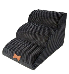 3-Layer Pet Stairs – Portable Climbing Ladder for Small Dogs & Cats, Indoor Ramp