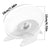 Transparent Anti-Slip Hamster Running Wheel - Indoor Exercise Toy