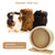 Natural Wood Hamster Running Wheel - Small Pet Exercise Toy