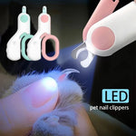 Puppy Joy LED Pet Nail Clipper for Cats & Small Dogs