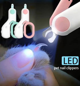 Puppy Joy LED Pet Nail Clipper for Cats & Small Dogs
