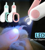 Puppy Joy LED Pet Nail Clipper for Cats & Small Dogs
