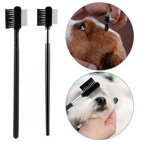 Puppy Joy Double-Sided Tear Stain Remover Brush