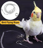 3M/6M Parrot Bird Training Leash with Leg Ring - Anti-Bite Flexible Rope