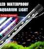 LED Aquarium Plant Grow Light (18-58CM, Waterproof, 90-260V)